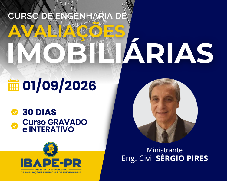 ENGENHARIA DE AVALIAÇÕES IMOBILIÁRIAS - MÓDULO 1