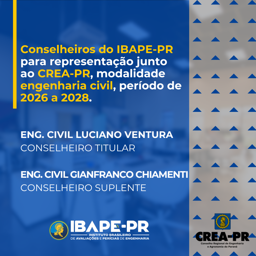 REPRESENTANTES DO IBAPE-PR NO CREA-PR